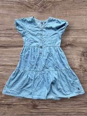 Girls Gap Kids Denim Dress Size 7/8